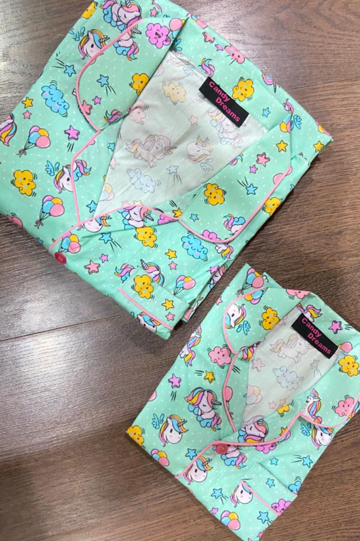 GLIMMER UNICORN  KIDS NIGHTSUIT SET