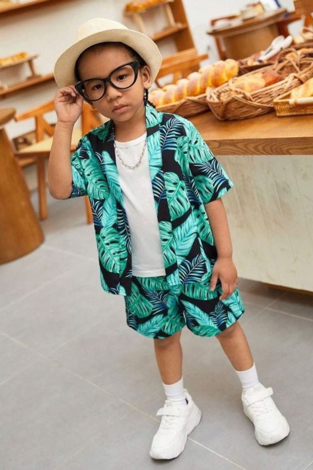 LEAF HAVEN BOYS COORD SET