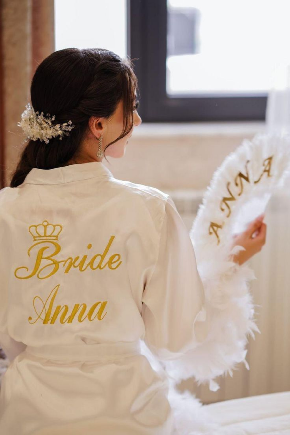 VANILLA BRIDAL ROBE