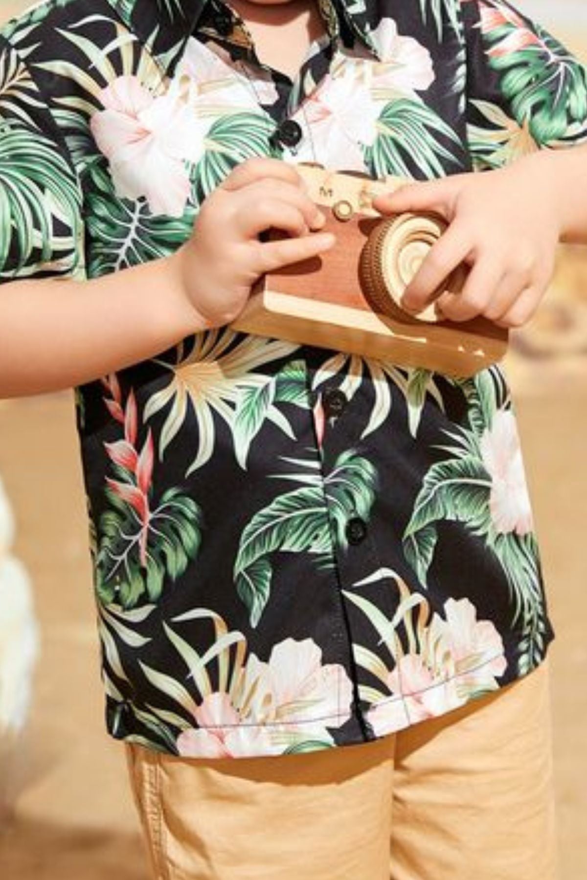 HIBISCUS HYPE BOYS COORD SET