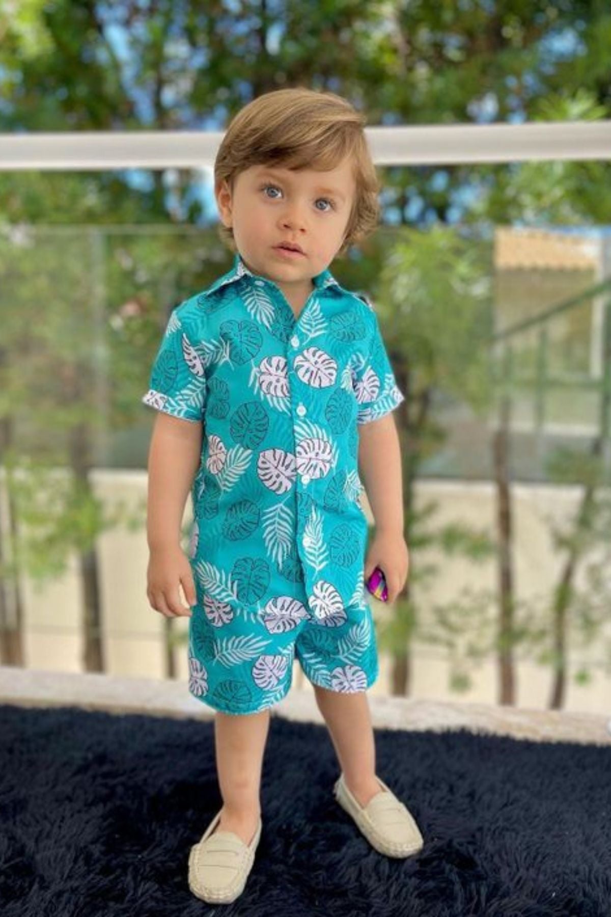 GREENHOUSE GLAM BOYS COORDS SET