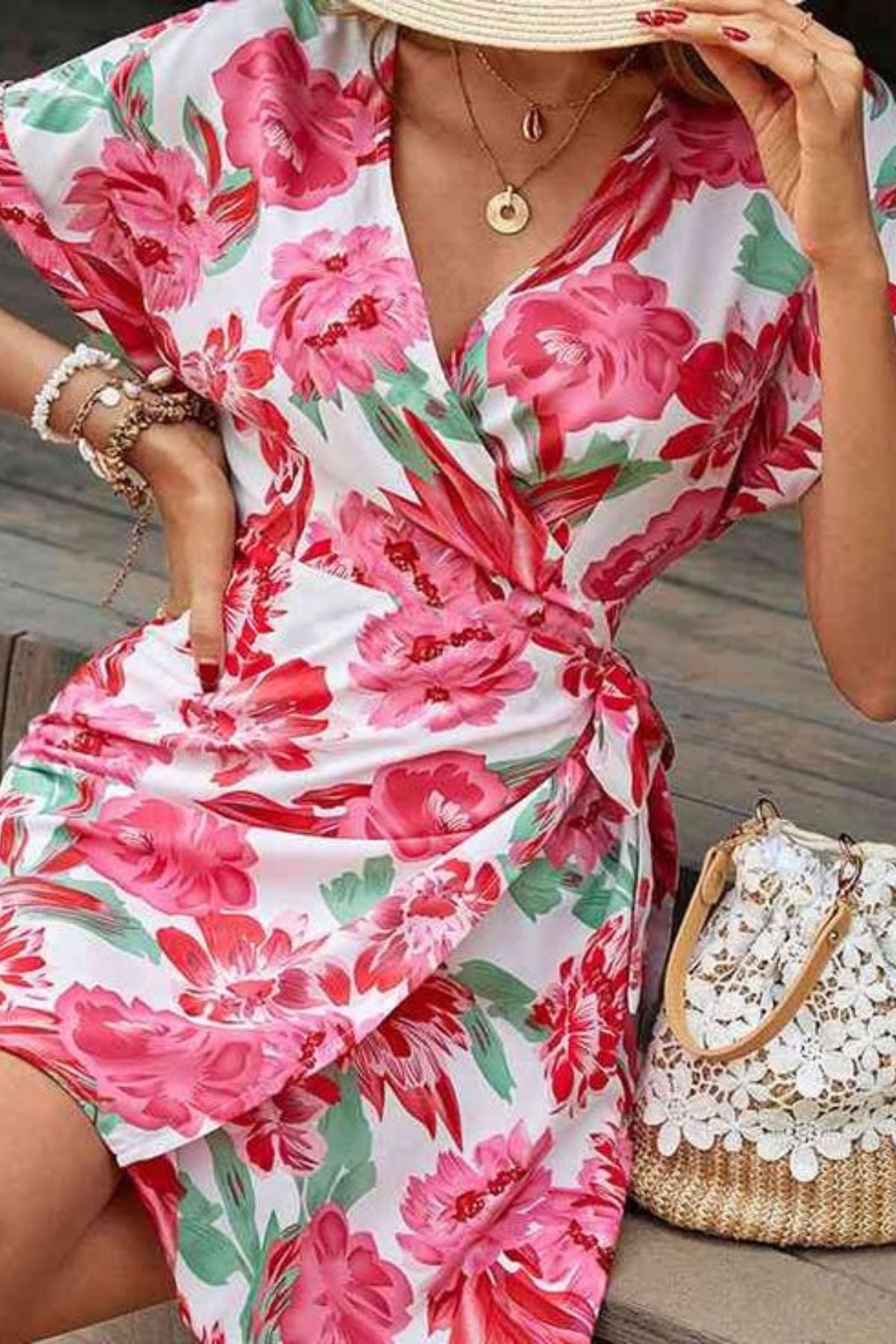 FIRE & ICE BLOOM DRESS