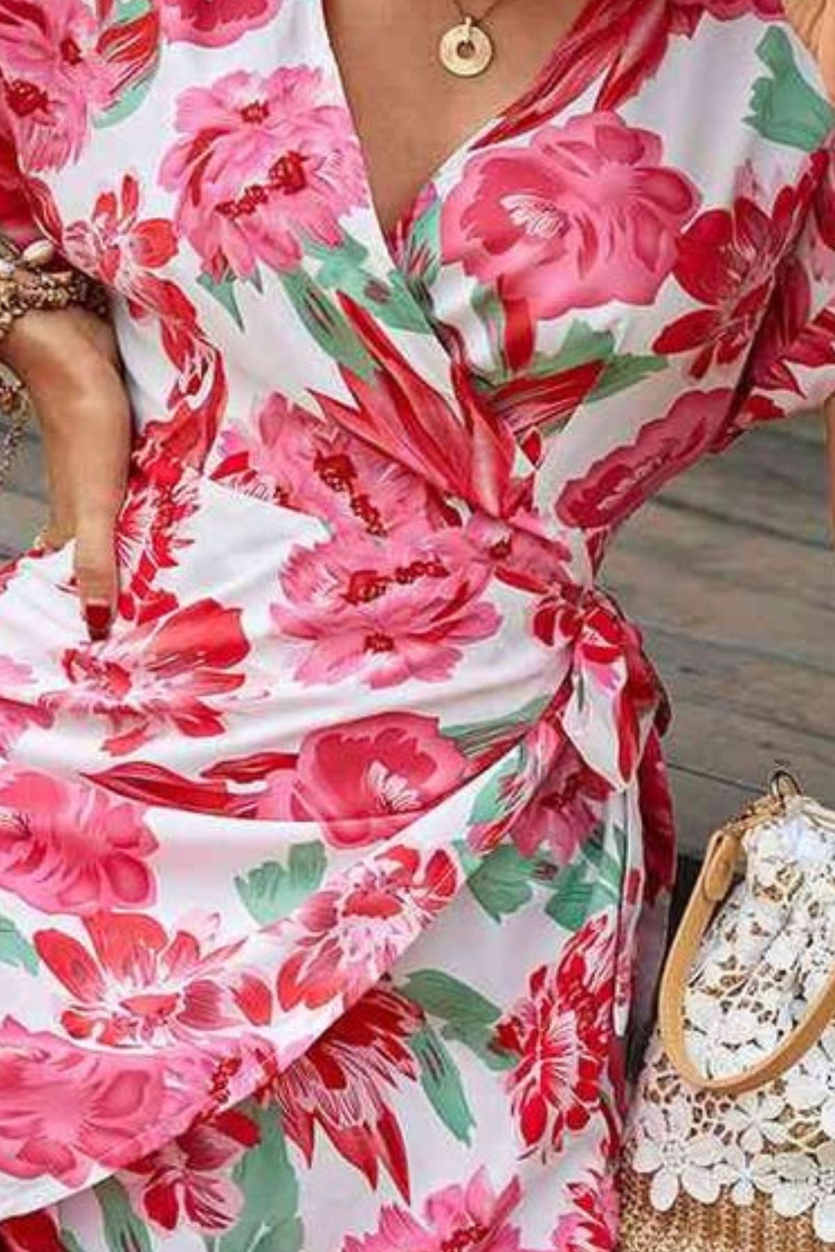 FIRE & ICE BLOOM DRESS