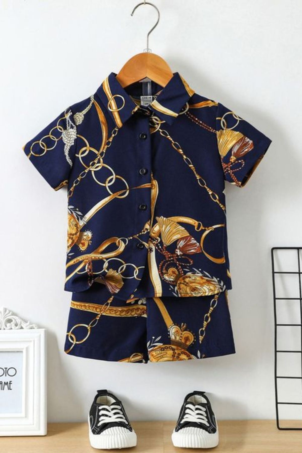 BLUE NEXUS BOYS COORD SET