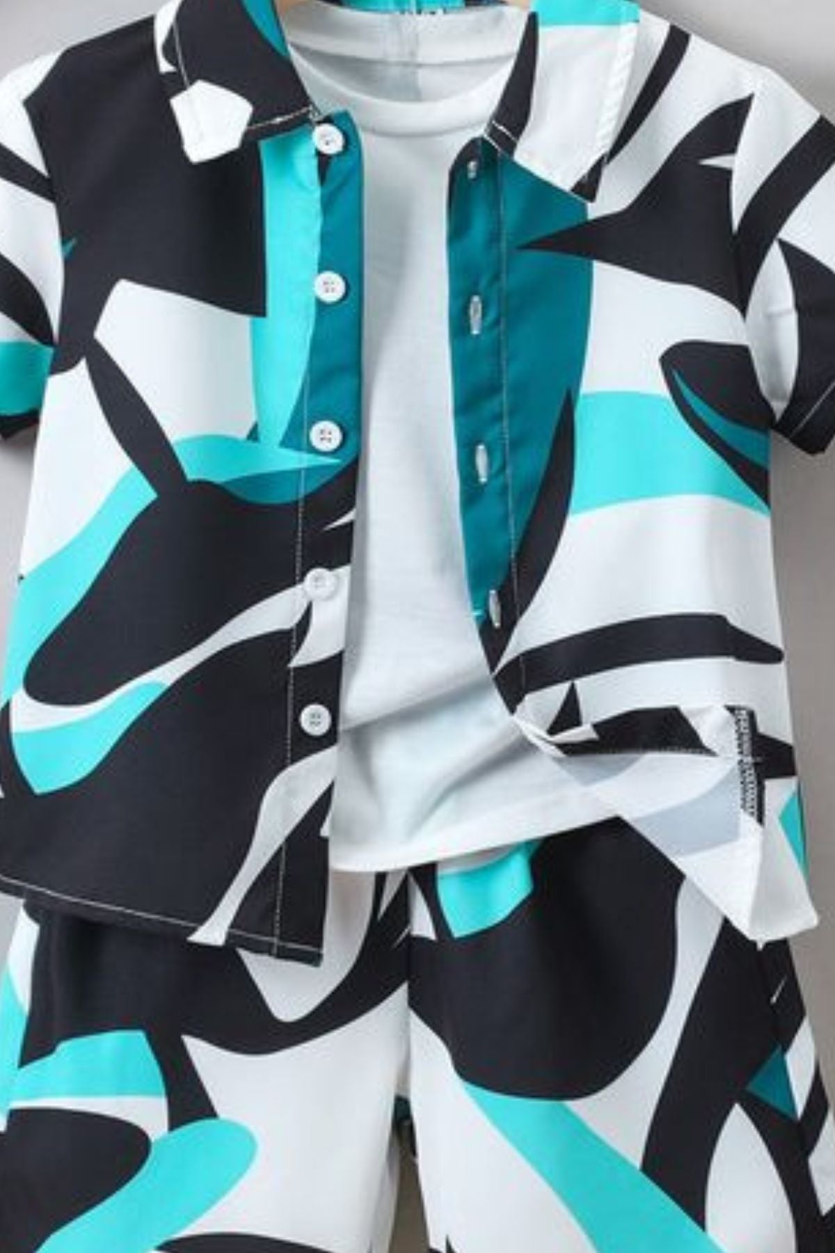 COLOR BLOCK BOYS COORDS SET