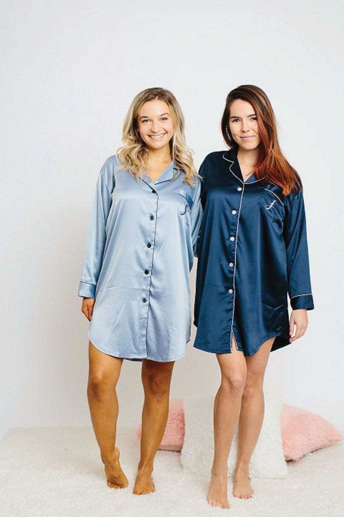 HEAVENLY BLUES SHIRT DRESSES