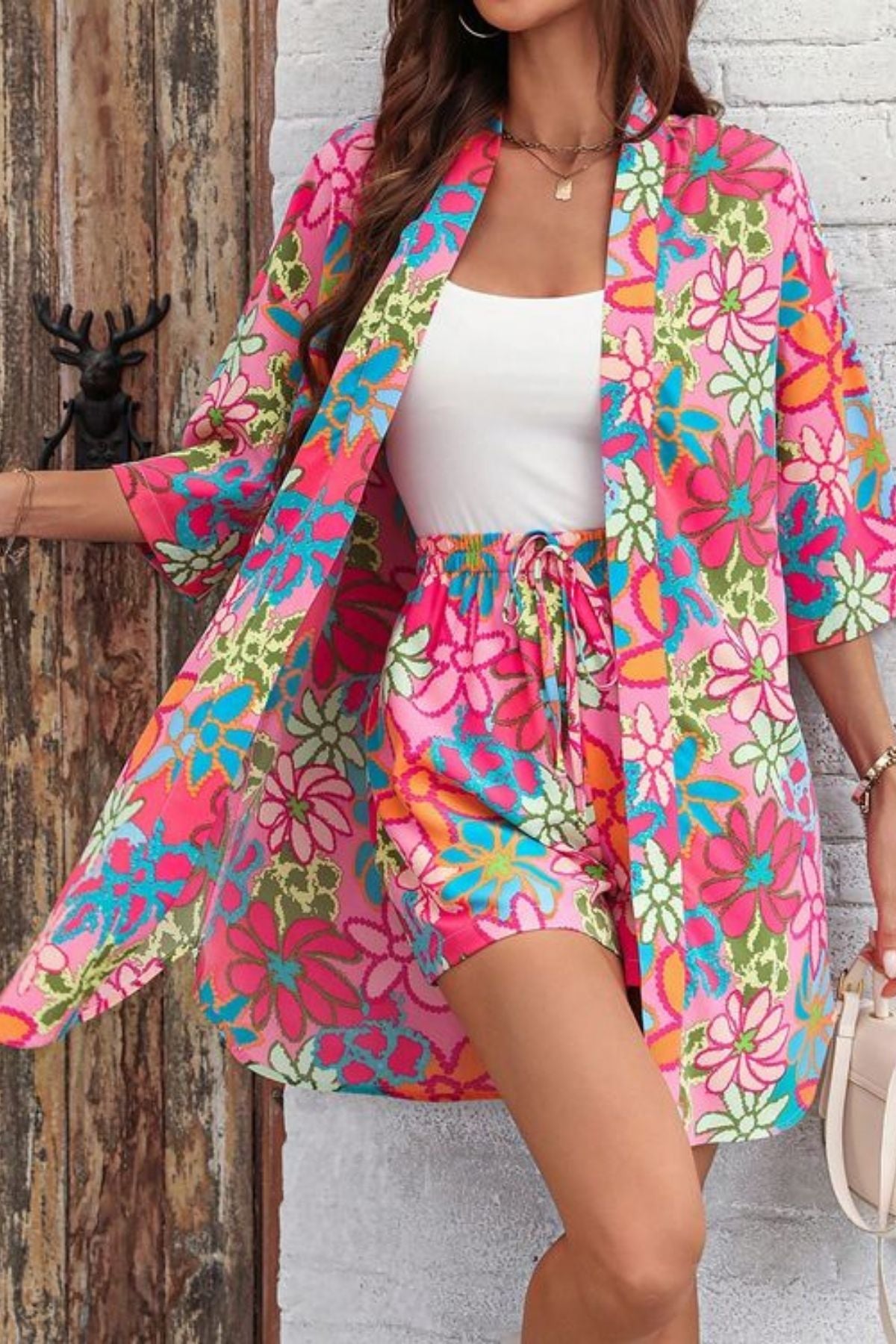 HERTIAGE BLOOMS WOMEN COORDS SET