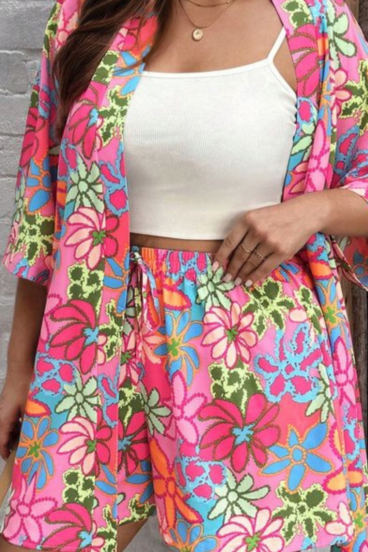 HERTIAGE BLOOMS WOMEN COORDS SET