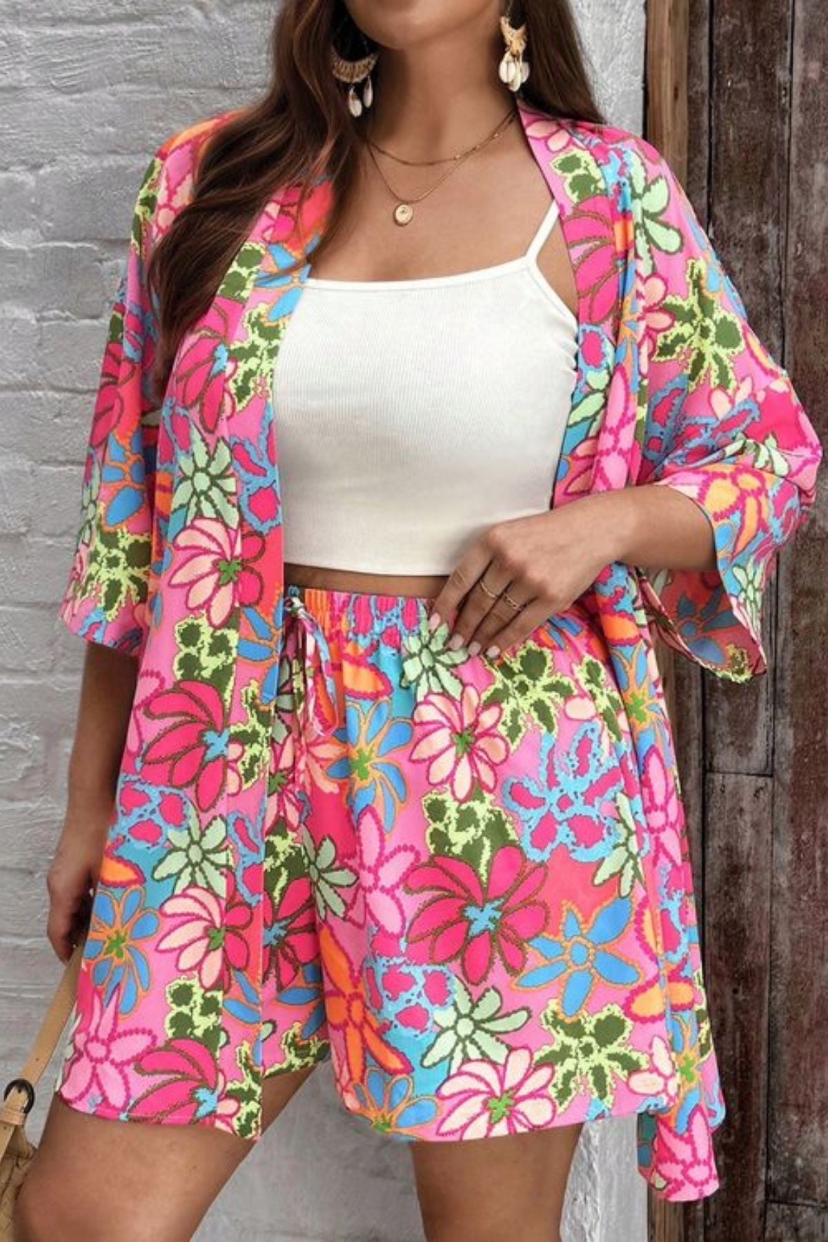 HERTIAGE BLOOMS WOMEN COORDS SET