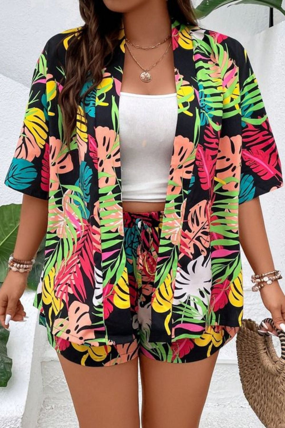 PALM REVIVAL WOMEN COORDS SET