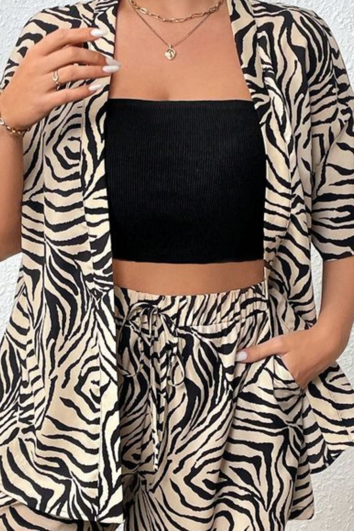 CURVY CHAOS WOMEN COORDS SET