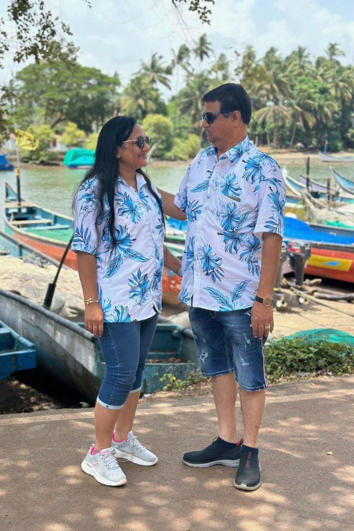 OCEAN OASIS COUPLE SHIRTS