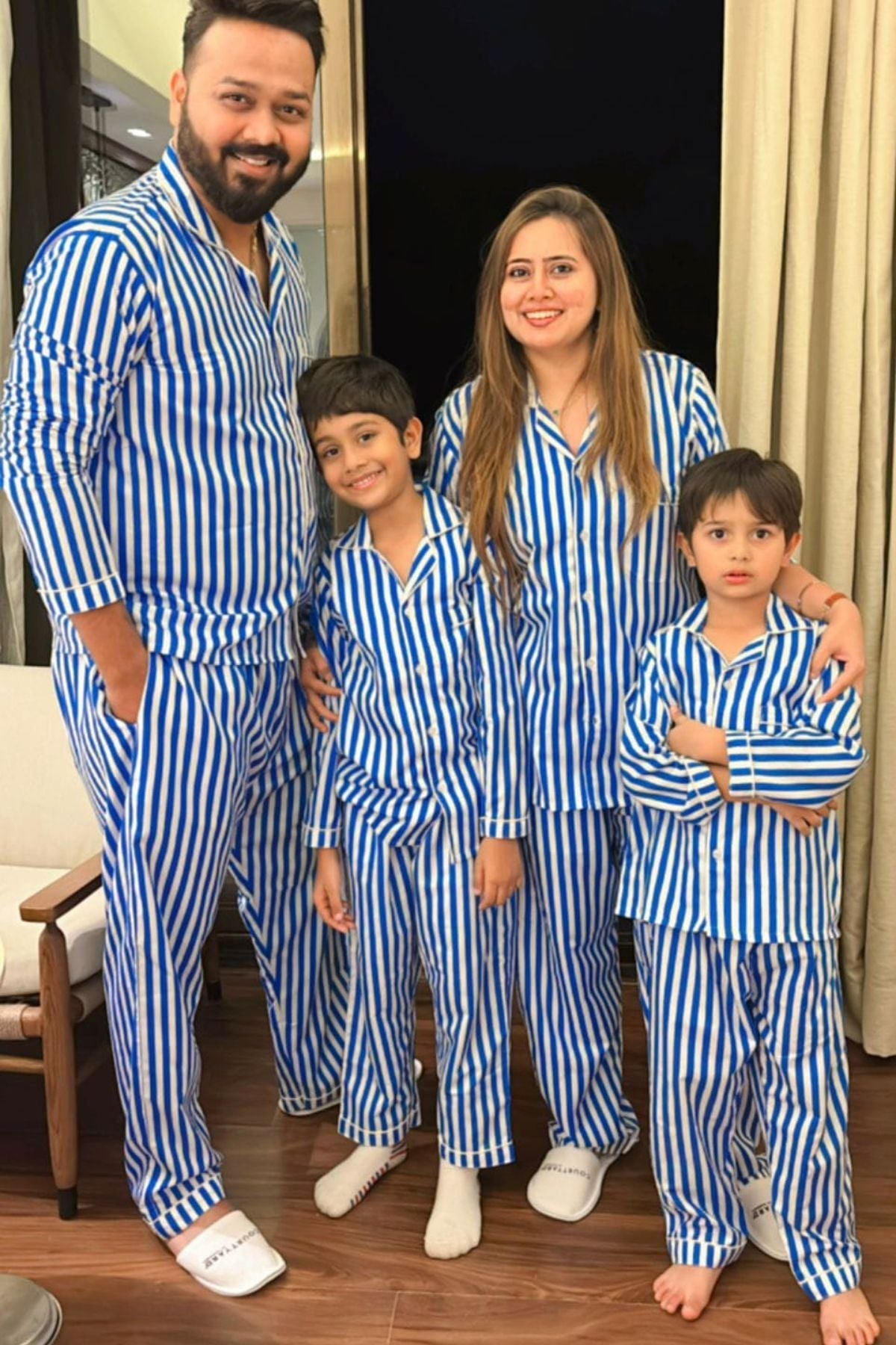 OCEAN DREAMS NIGHT SUIT COUPLE SET