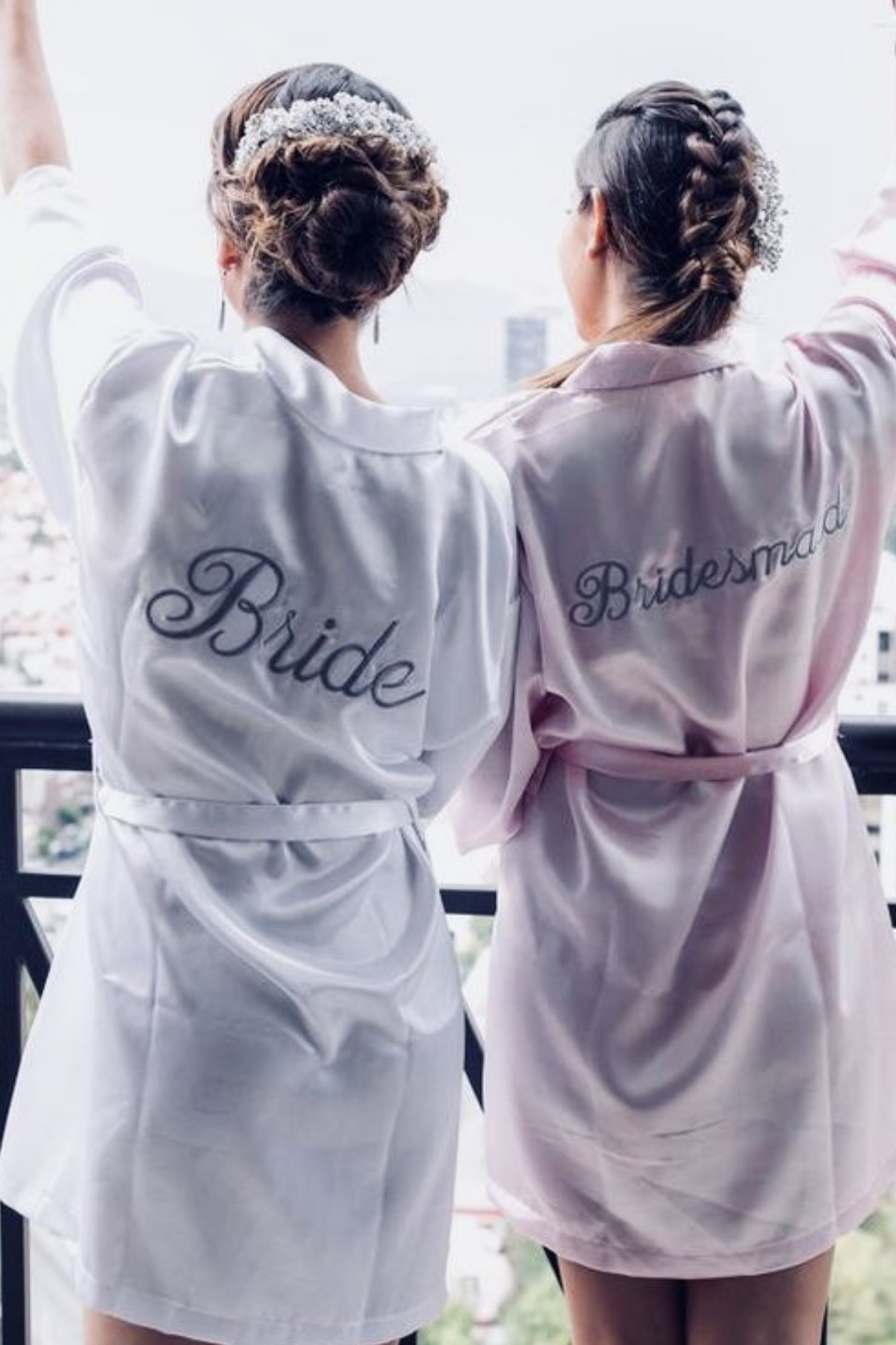 ROSY OUTLOOK BRIDE & BRIDESMAID ROBES