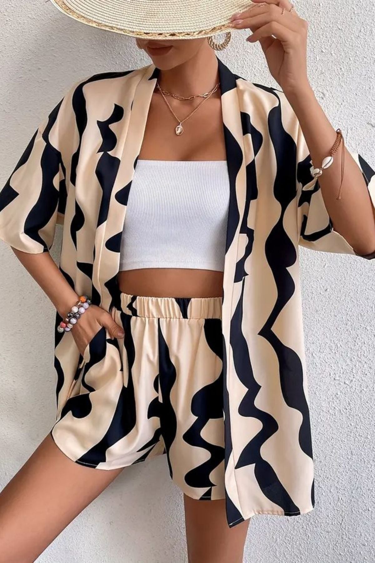 WAVY WONDER WOMEN COORDS SET