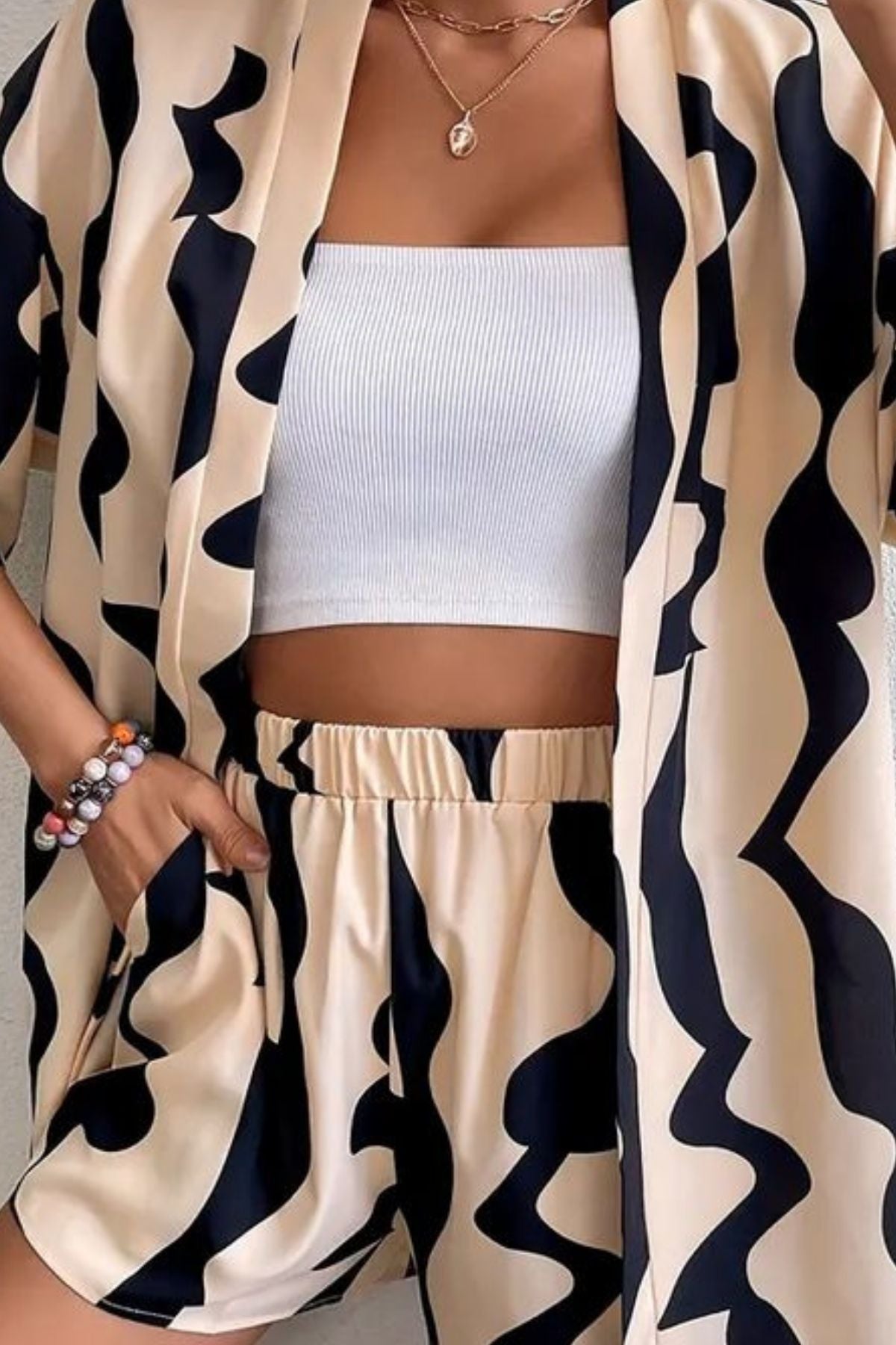 WAVY WONDER WOMEN COORDS SET