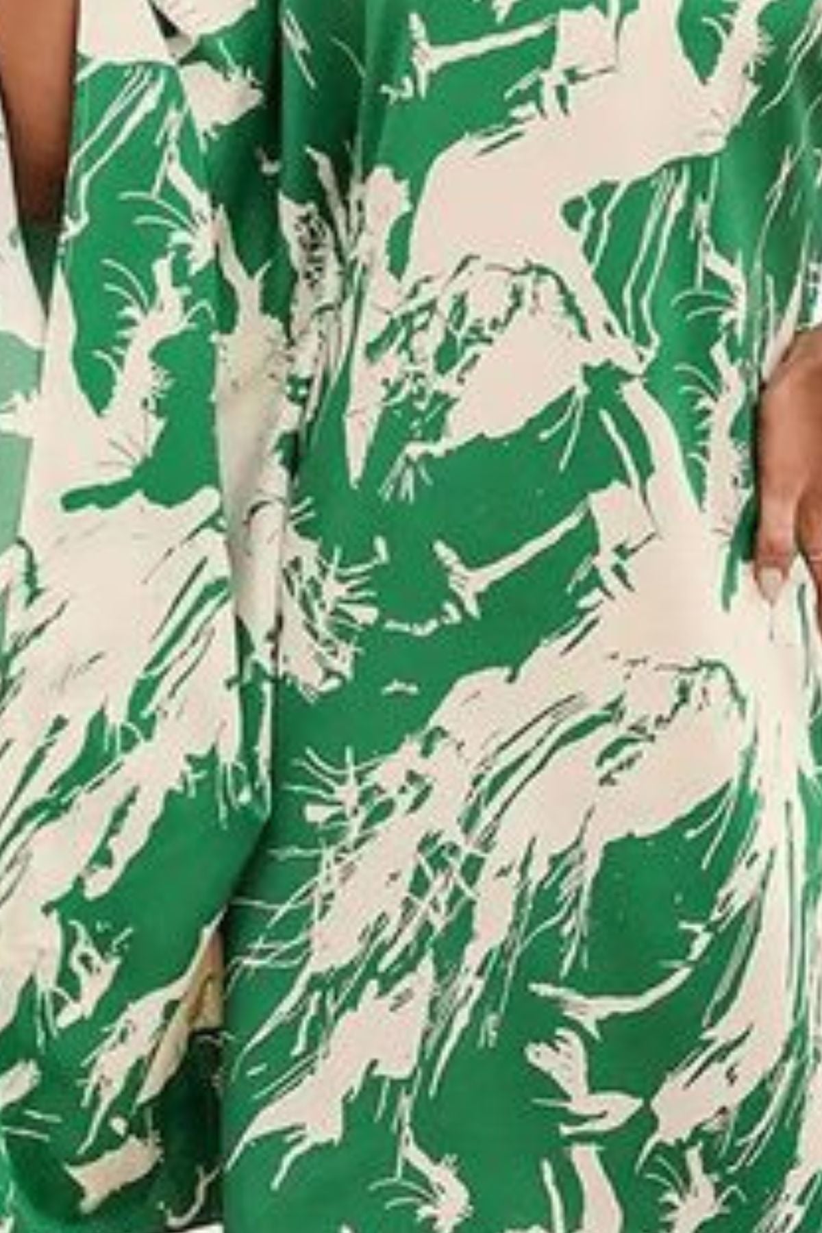 GEOMETRIC FLORALS WOMEN KAFTAN