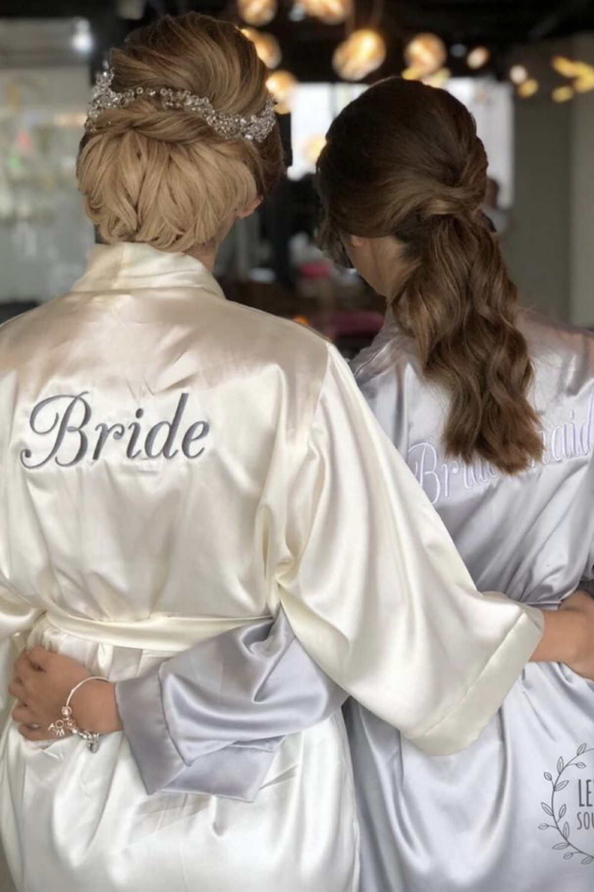 SMOKY QUARTZ BRIDE & BRIDEMAIDS ROBES