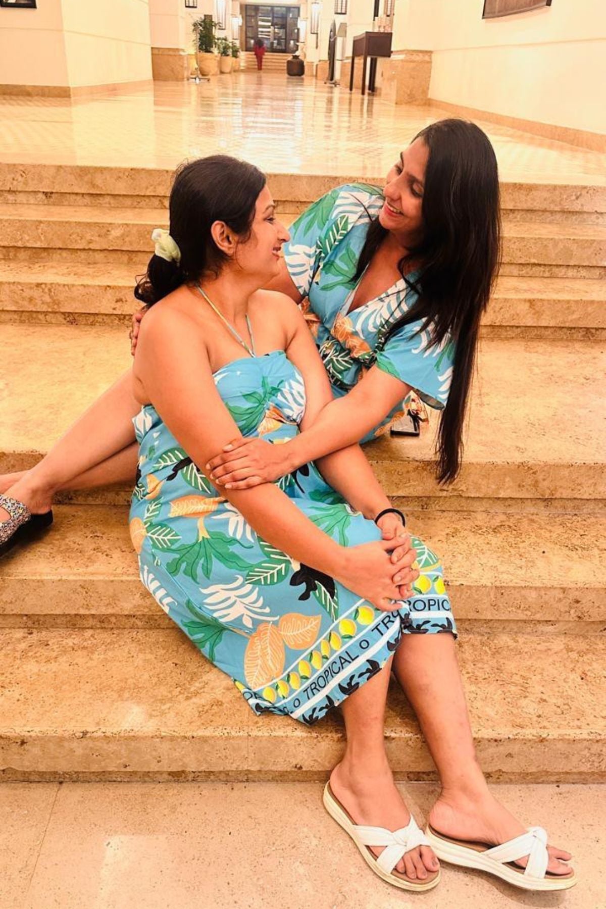 SUMMER CANOPY HALTER WOMEN DRESS