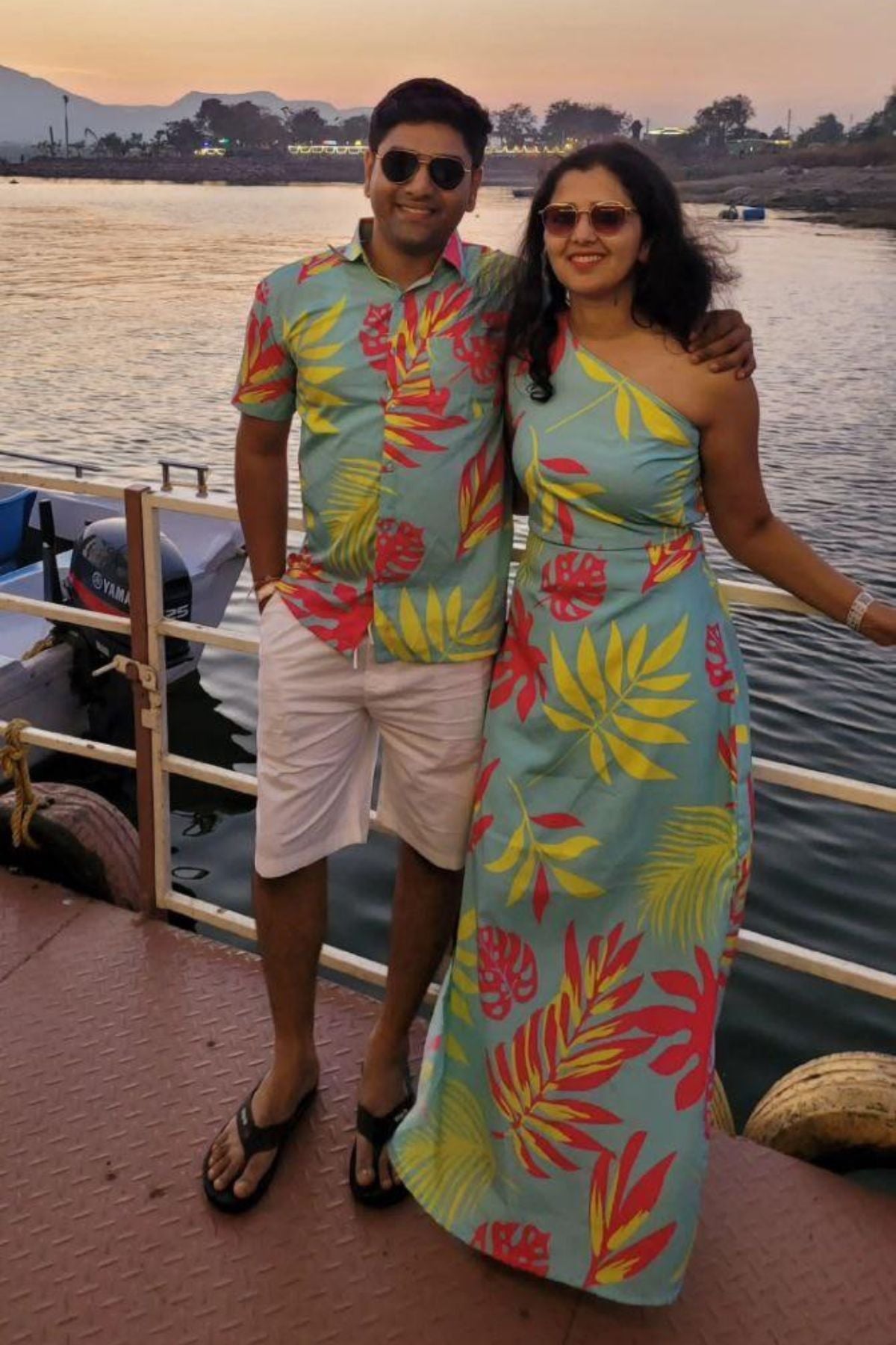 NEON PALM CINCO FAMILY SET