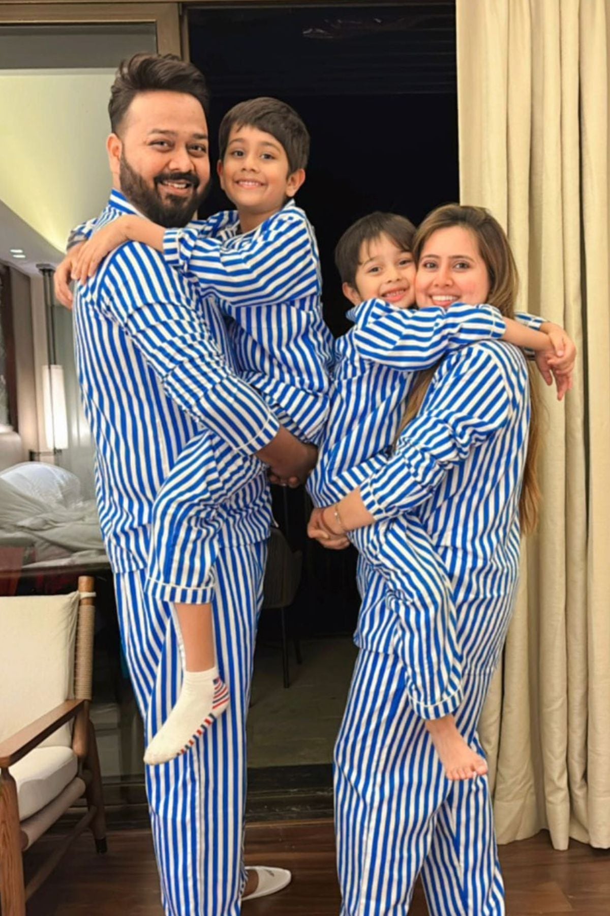 OCEAN DREAMS NIGHT SUIT COUPLE SET