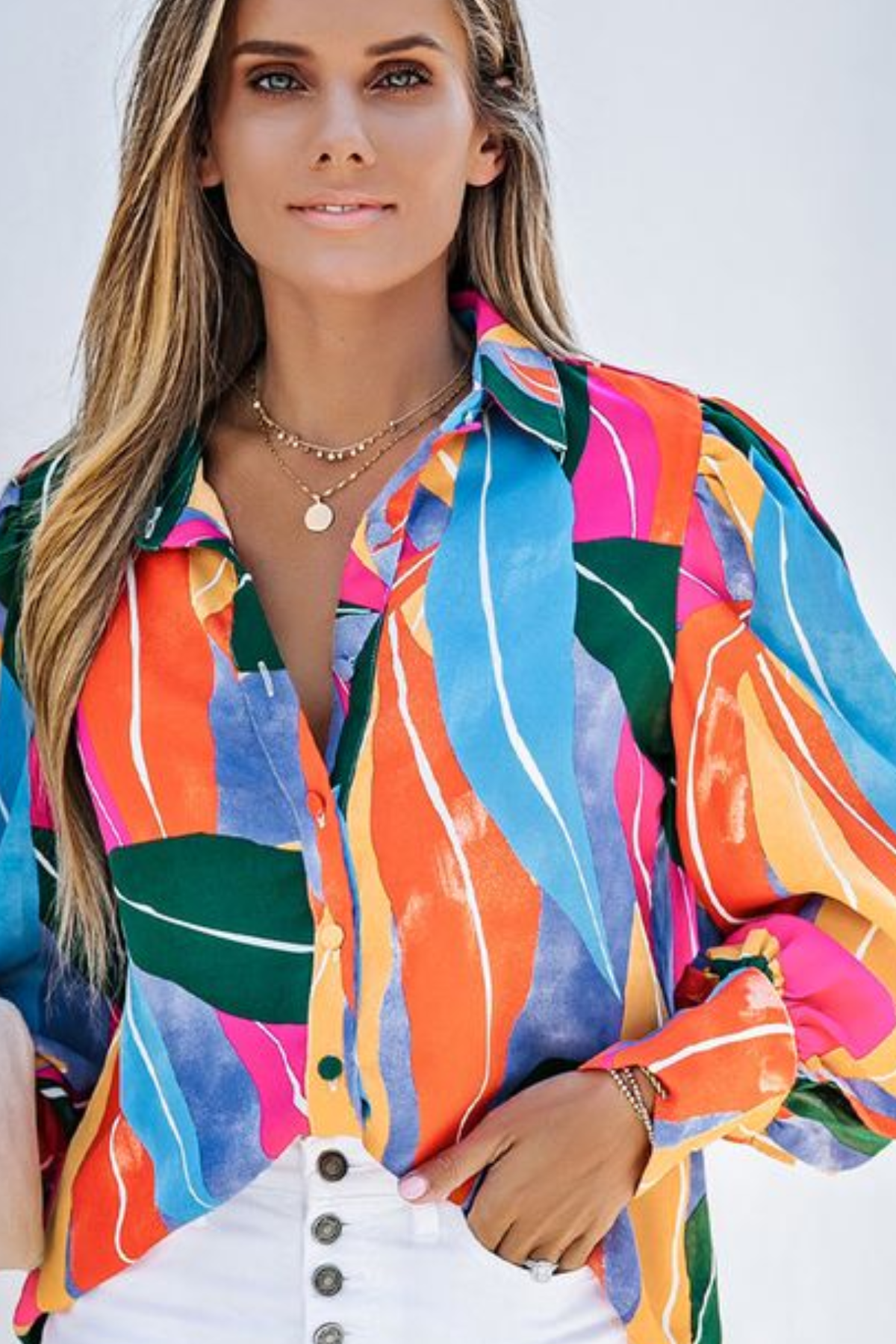 SUNSET SWIRL SHIRT