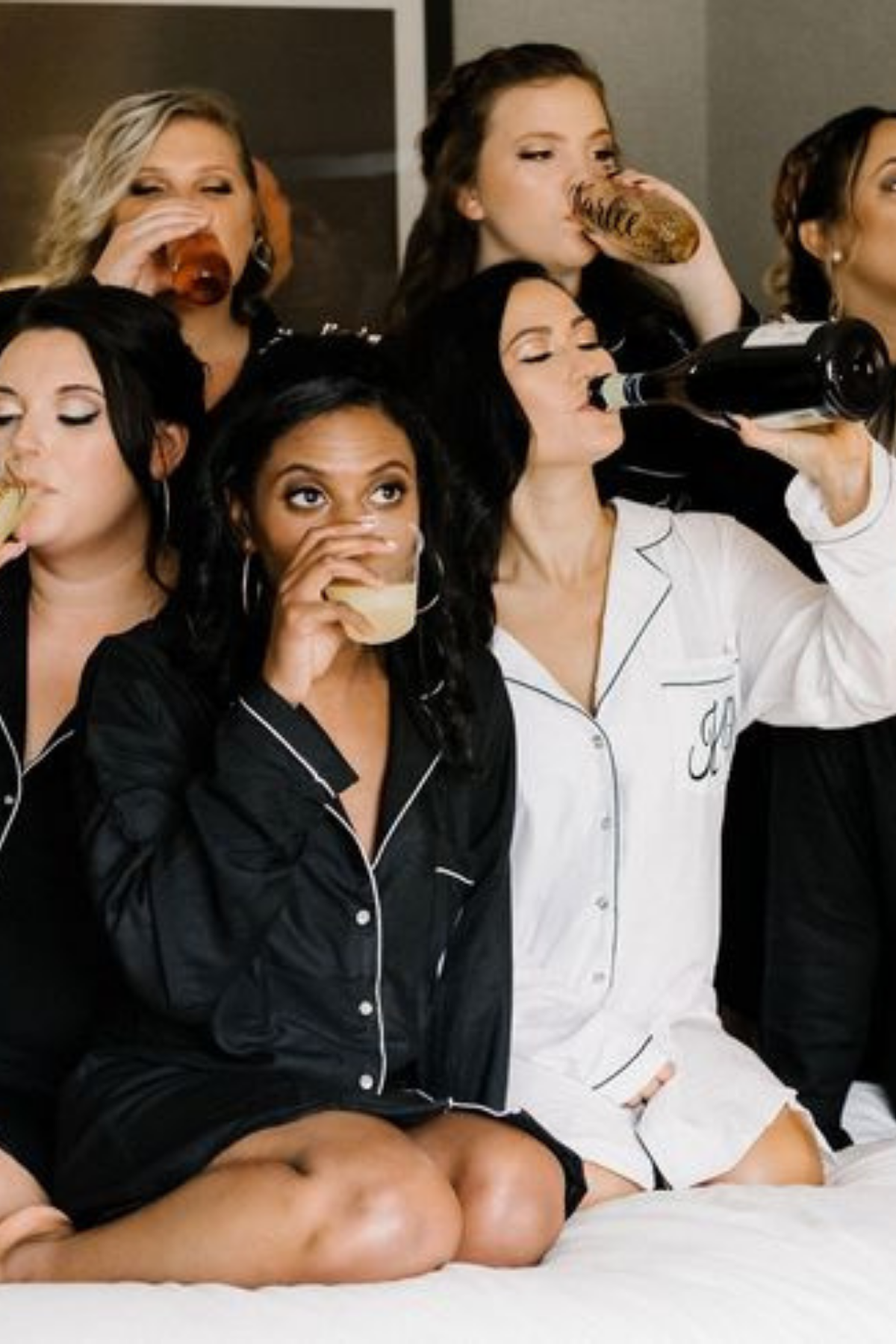 OREO COOKIES BRIDE & BRIDEMAIDS SHIRT DRESSES