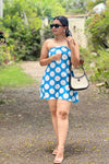 DOT CHEMISTRY GIRL TUBE DRESS