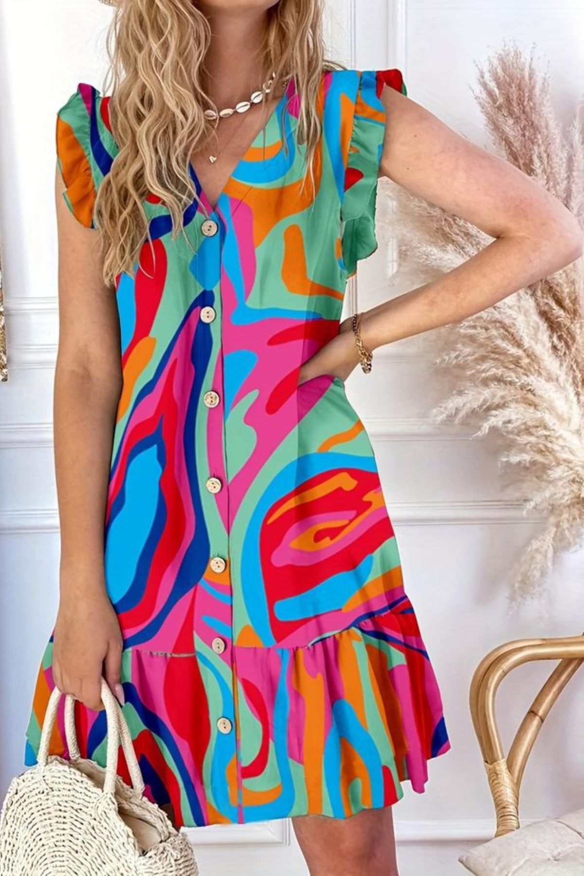 CHROMA FLOW DRESS