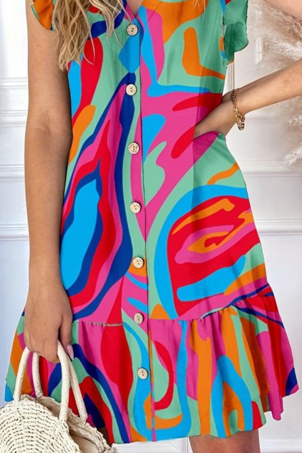 CHROMA FLOW DRESS