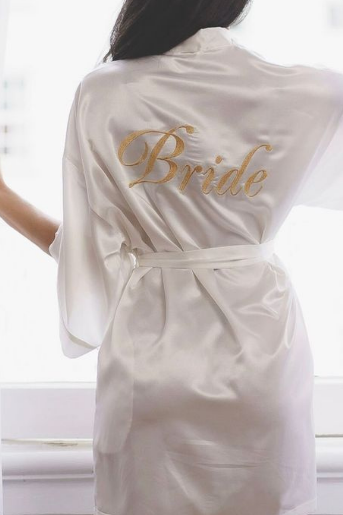 SNOWY BRIDAL ROBE