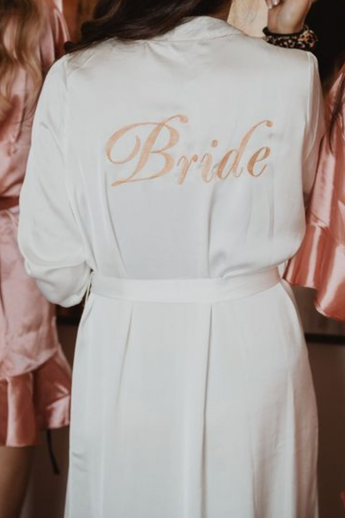 BUBBLEGUM BRIDE & BRIDESMAID ROBES