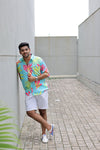 NEON PALM MEN SHIRT