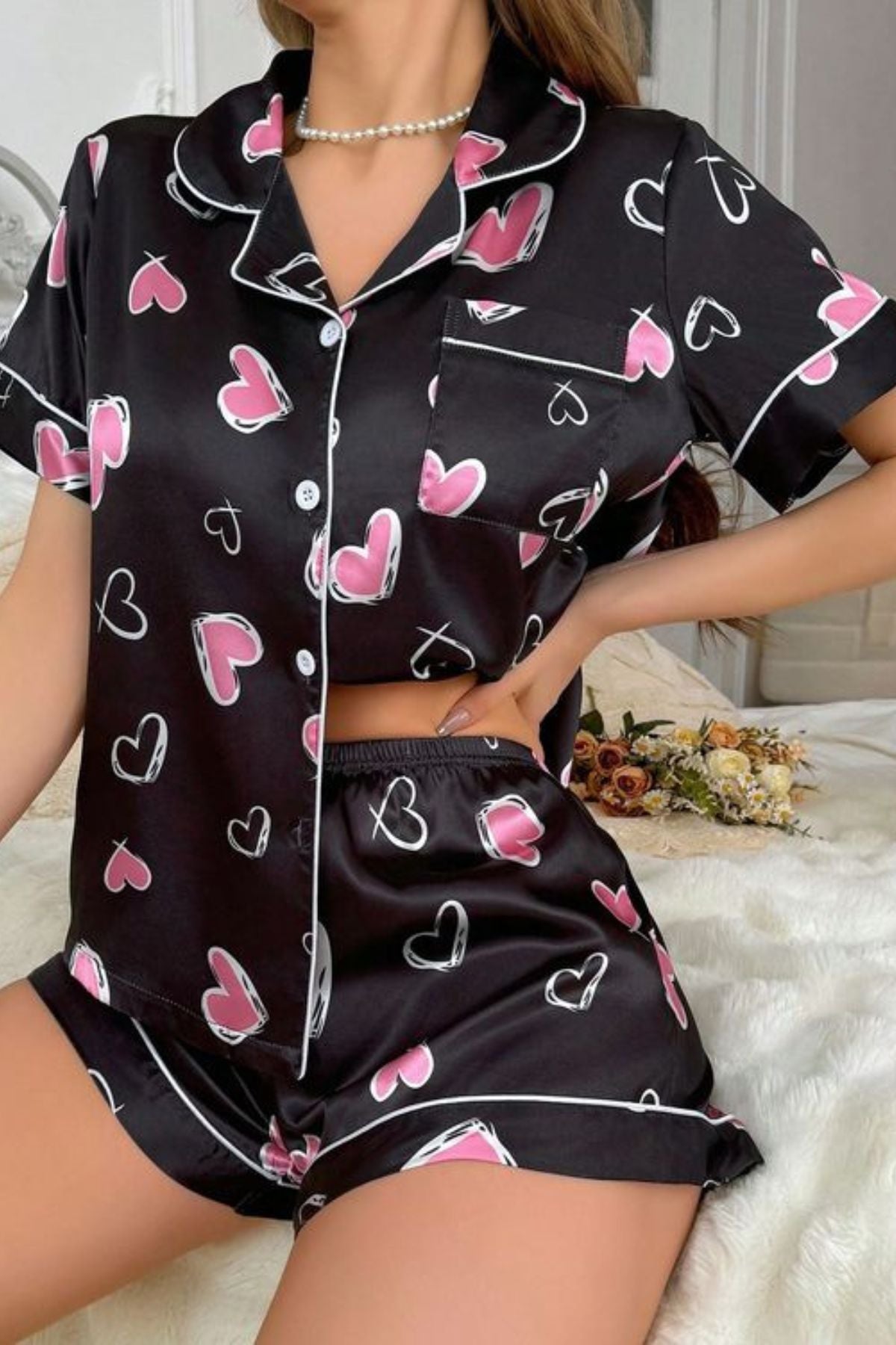 DARK ROMANCE WOMEN NIGHTSUIT