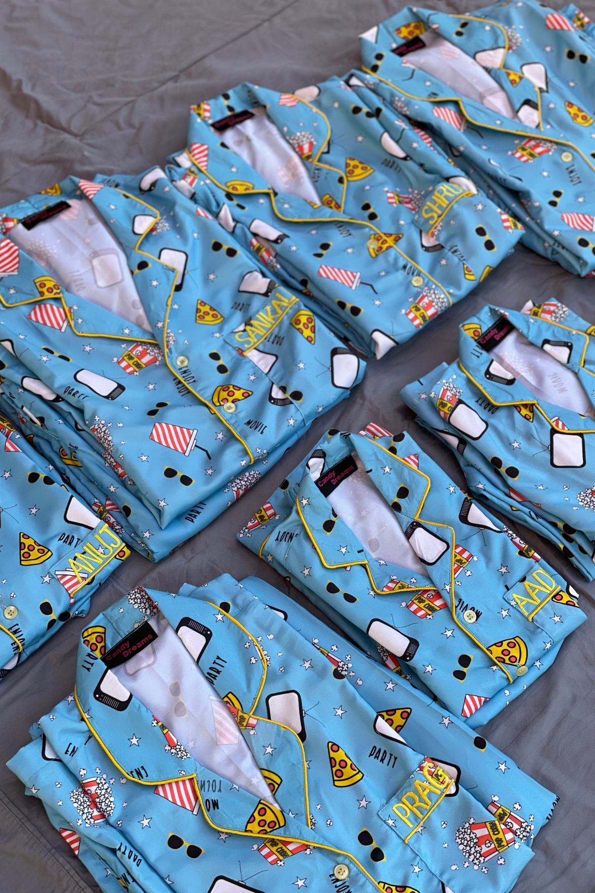 CINEMATIC GIRL NIGHTSUITS SET