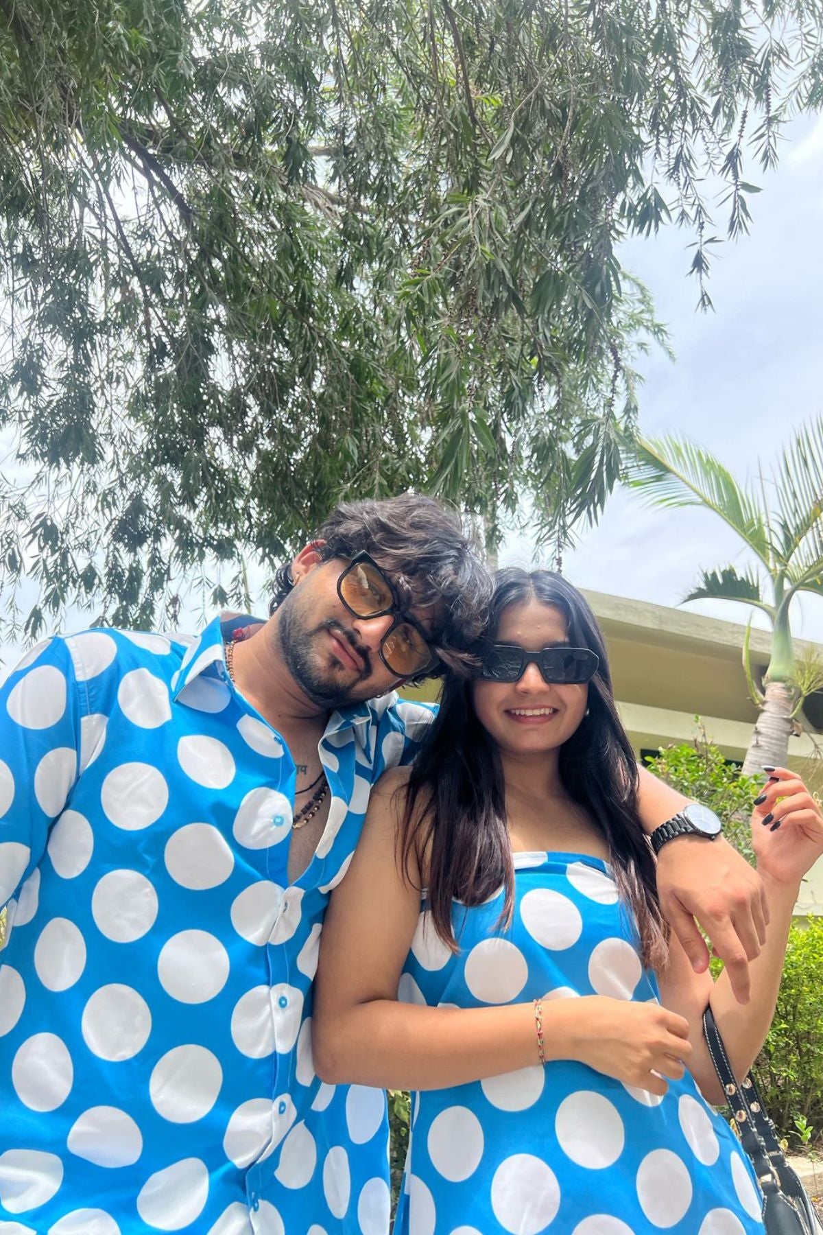 DOT CHEMISTRY GIRL TUBE DRESS