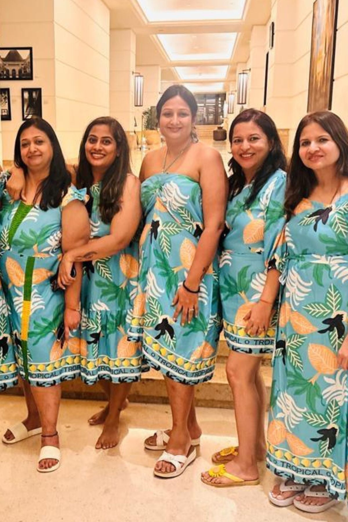 SUMMER CANOPY HALTER WOMEN DRESS