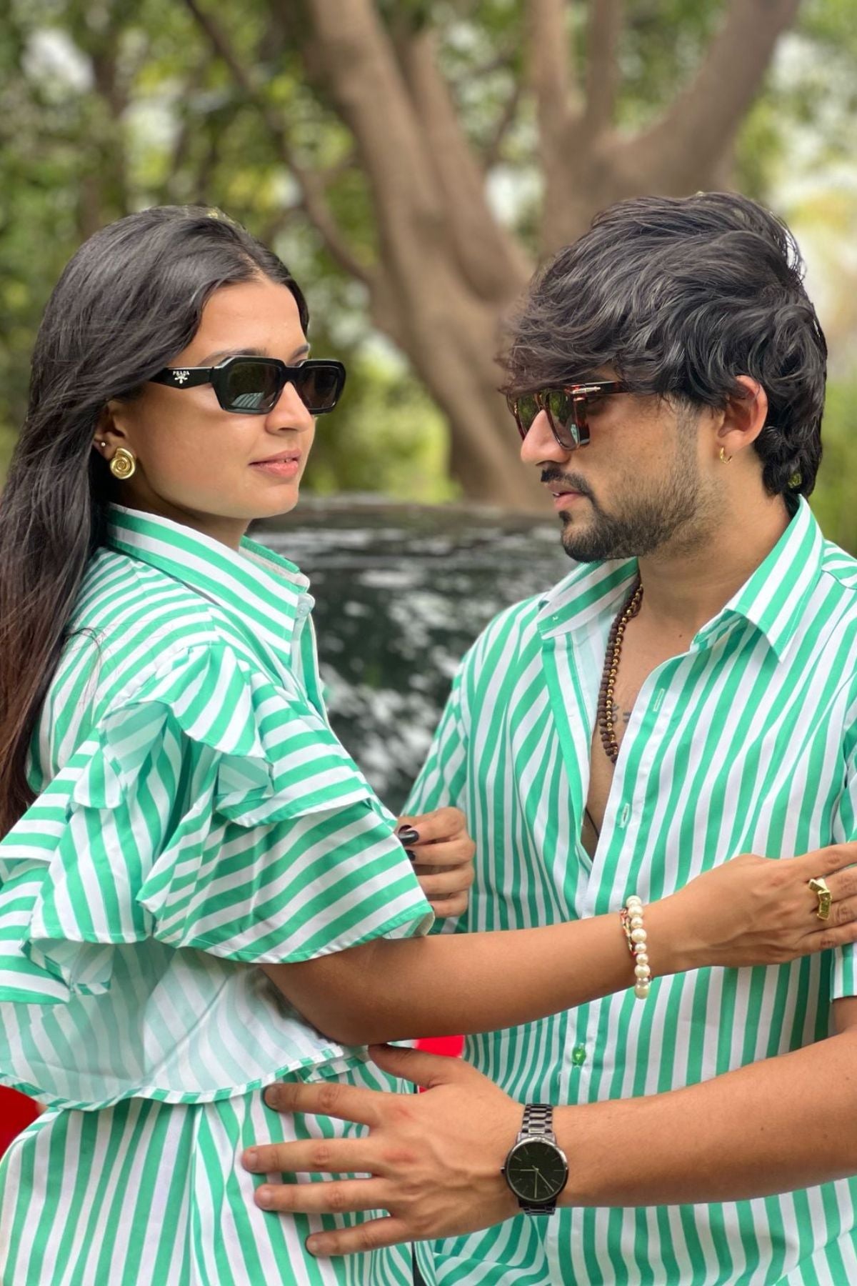 PALM TRAILI COUPLE SET