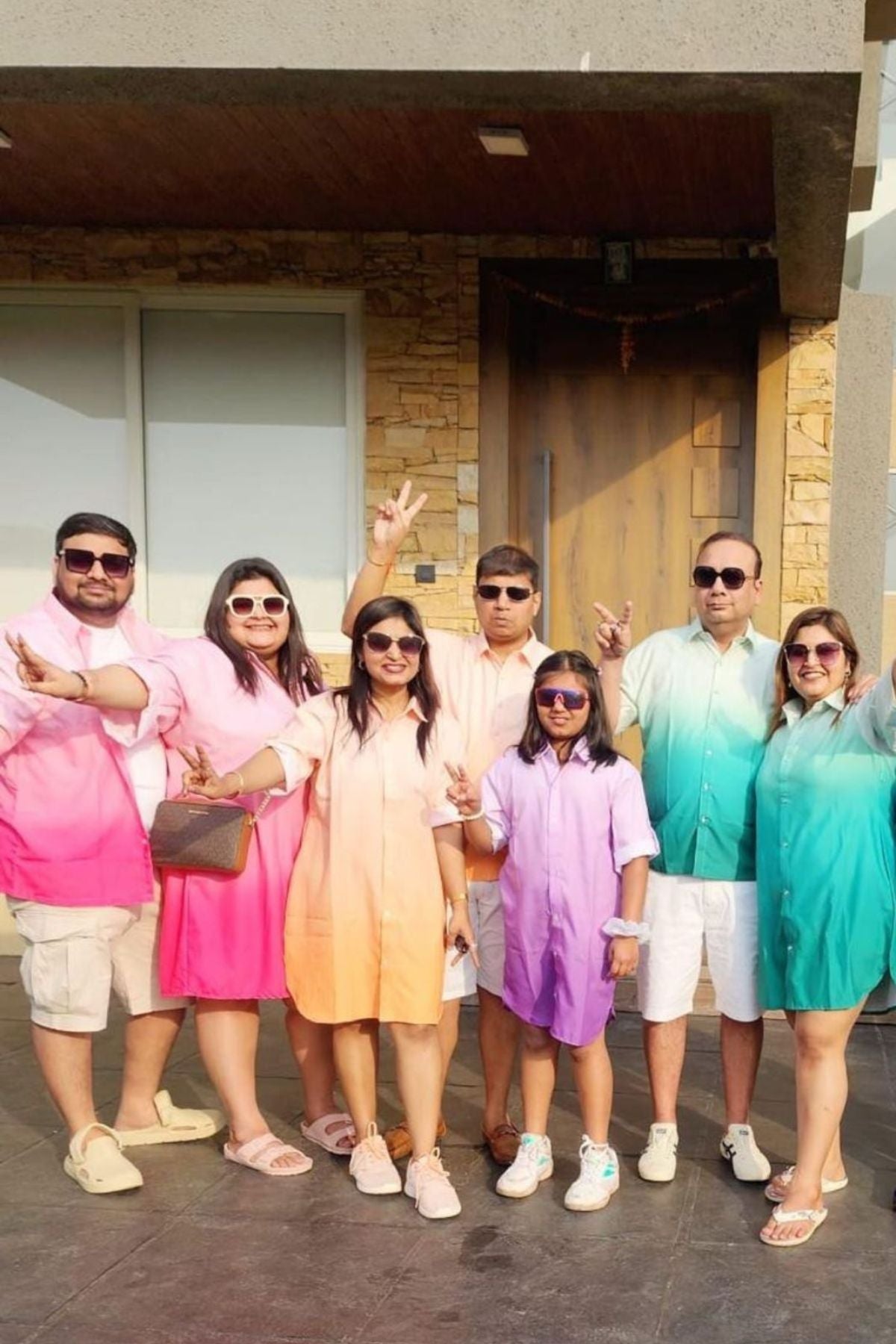 Ombre Bliss Squad Couple Set