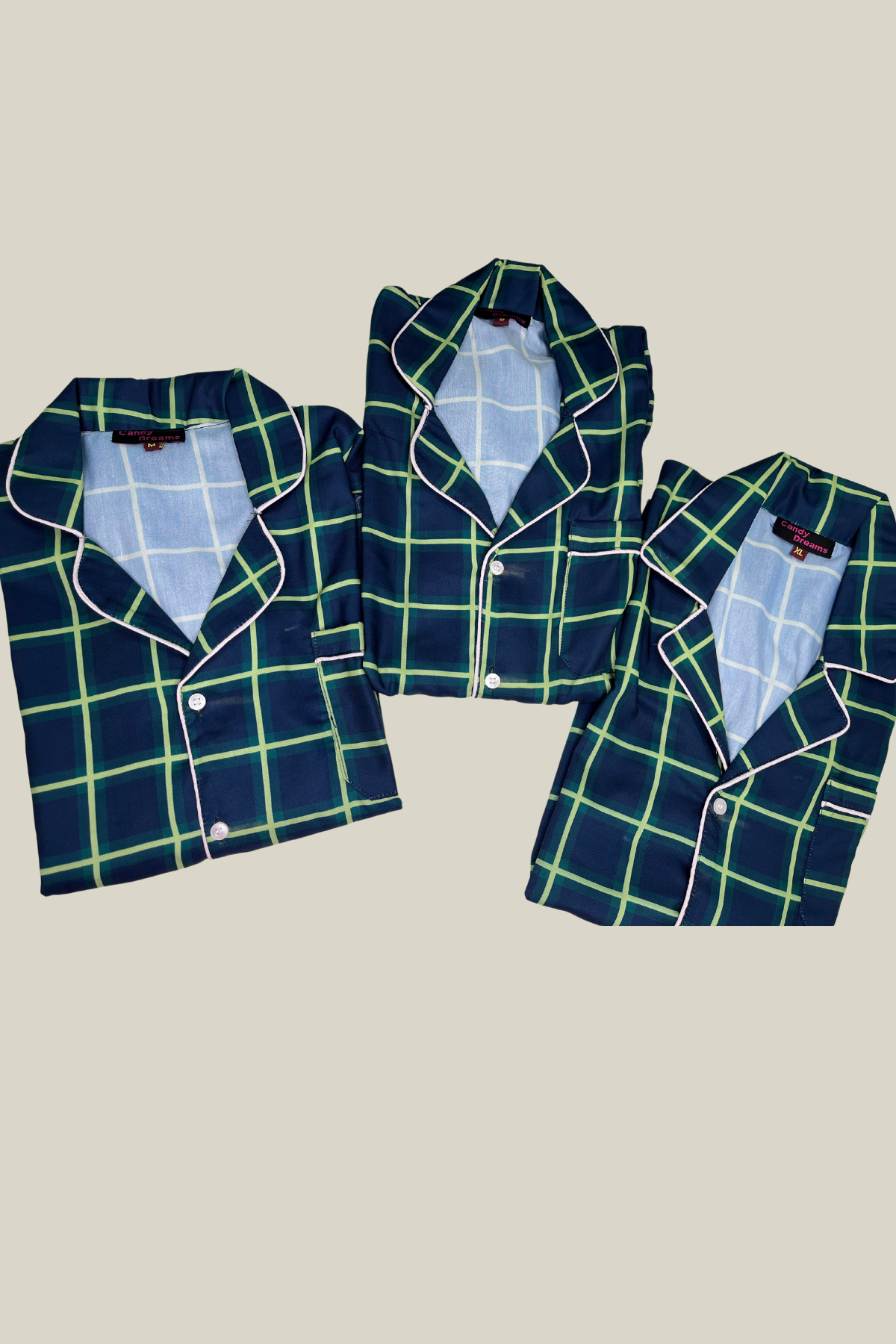 ELECTRIC STRIPE FAMILY NIGHTSUITS SET