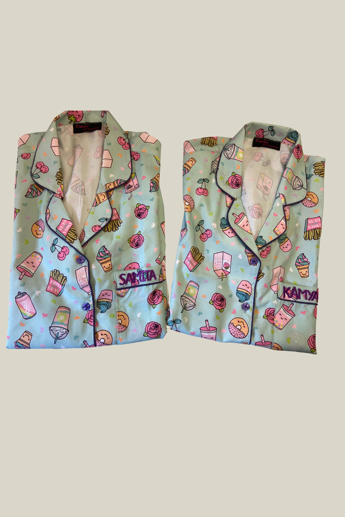 PASTRY PARADISE WOMEN NIGHTSUITS SET