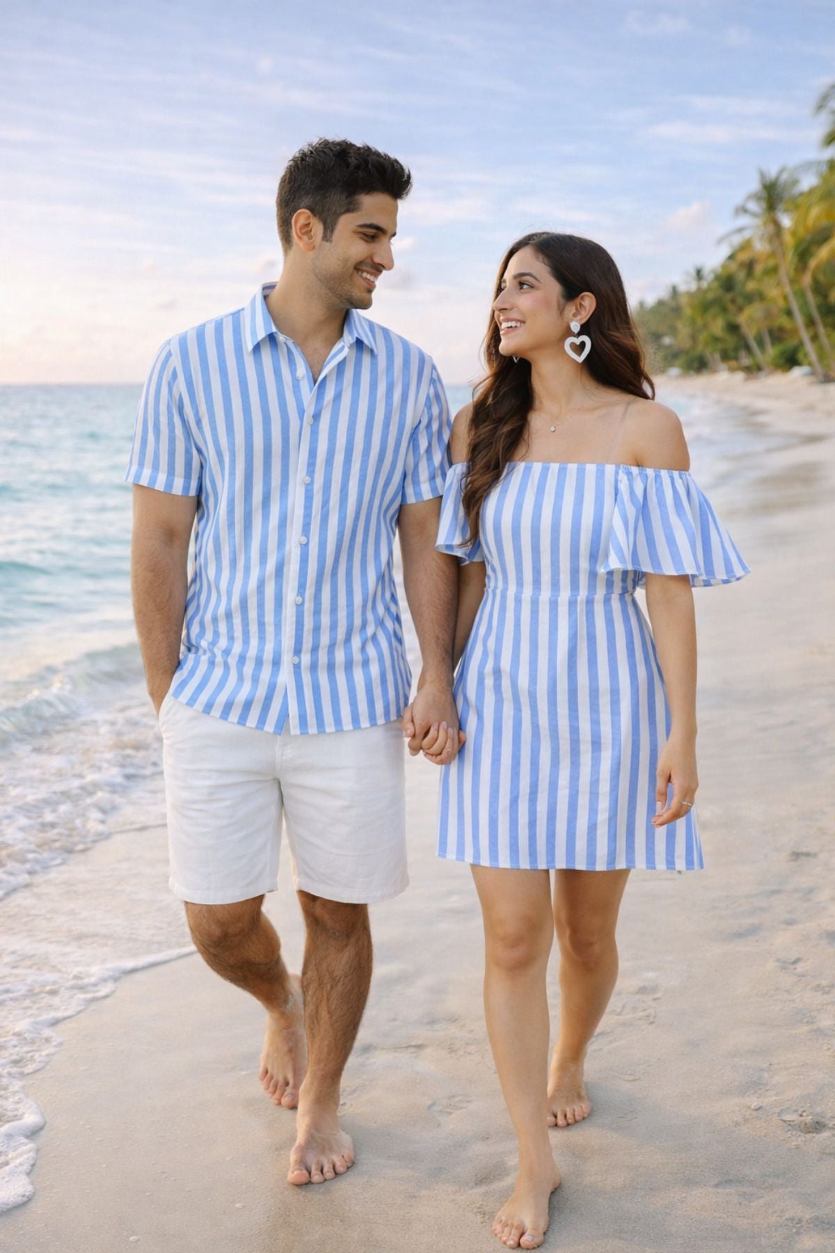 Stripe Bliss Duo Couple Set