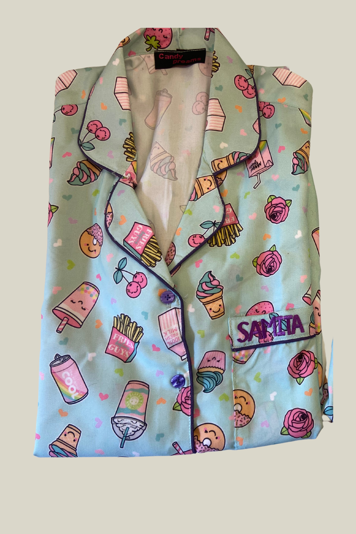 PASTRY PARADISE FAMILY NIGHTSUITS SET