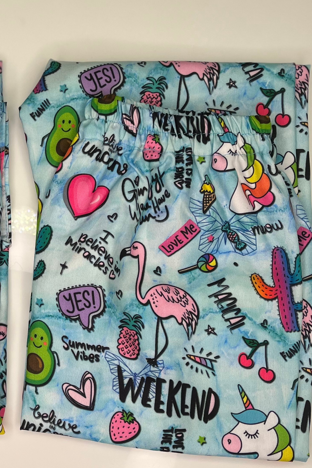 AVOCADO DREAMS KIDS NIGHTSUITS SET