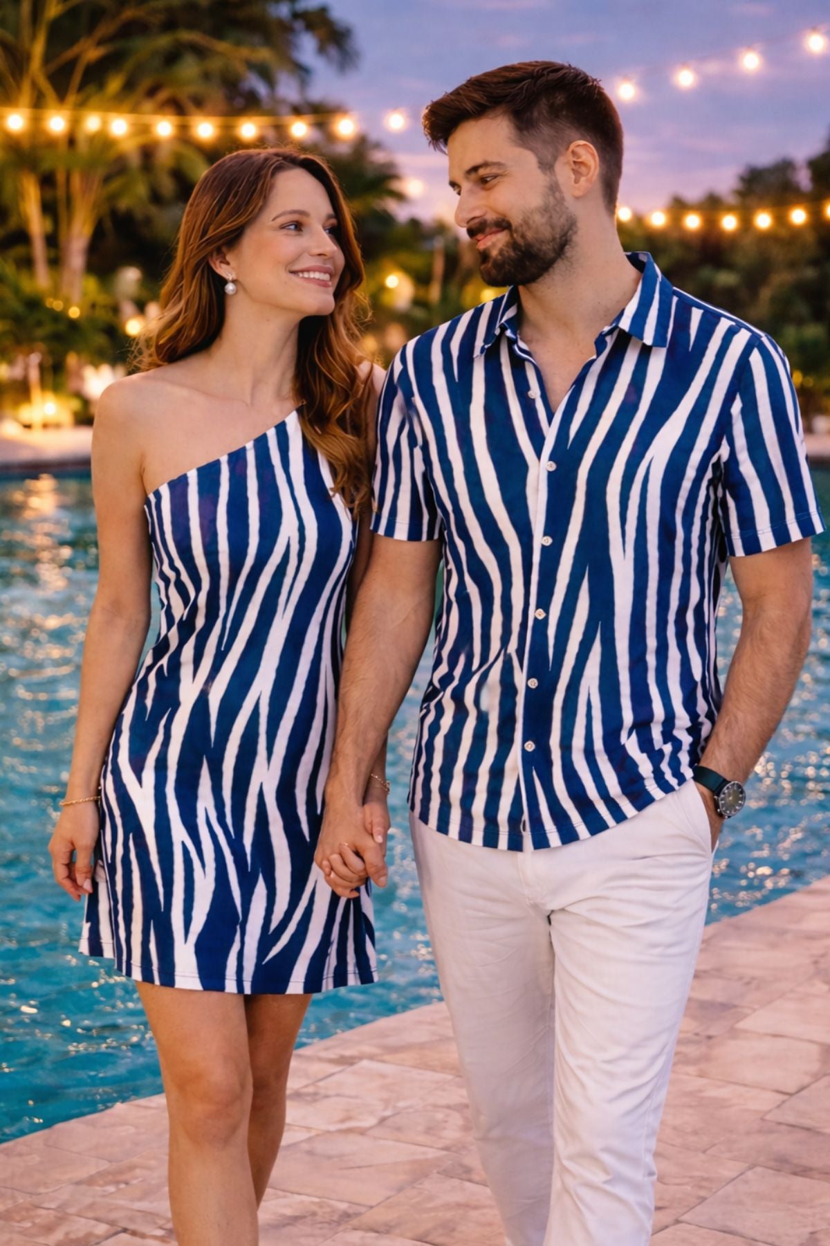 Sapphire Splash Women Dress