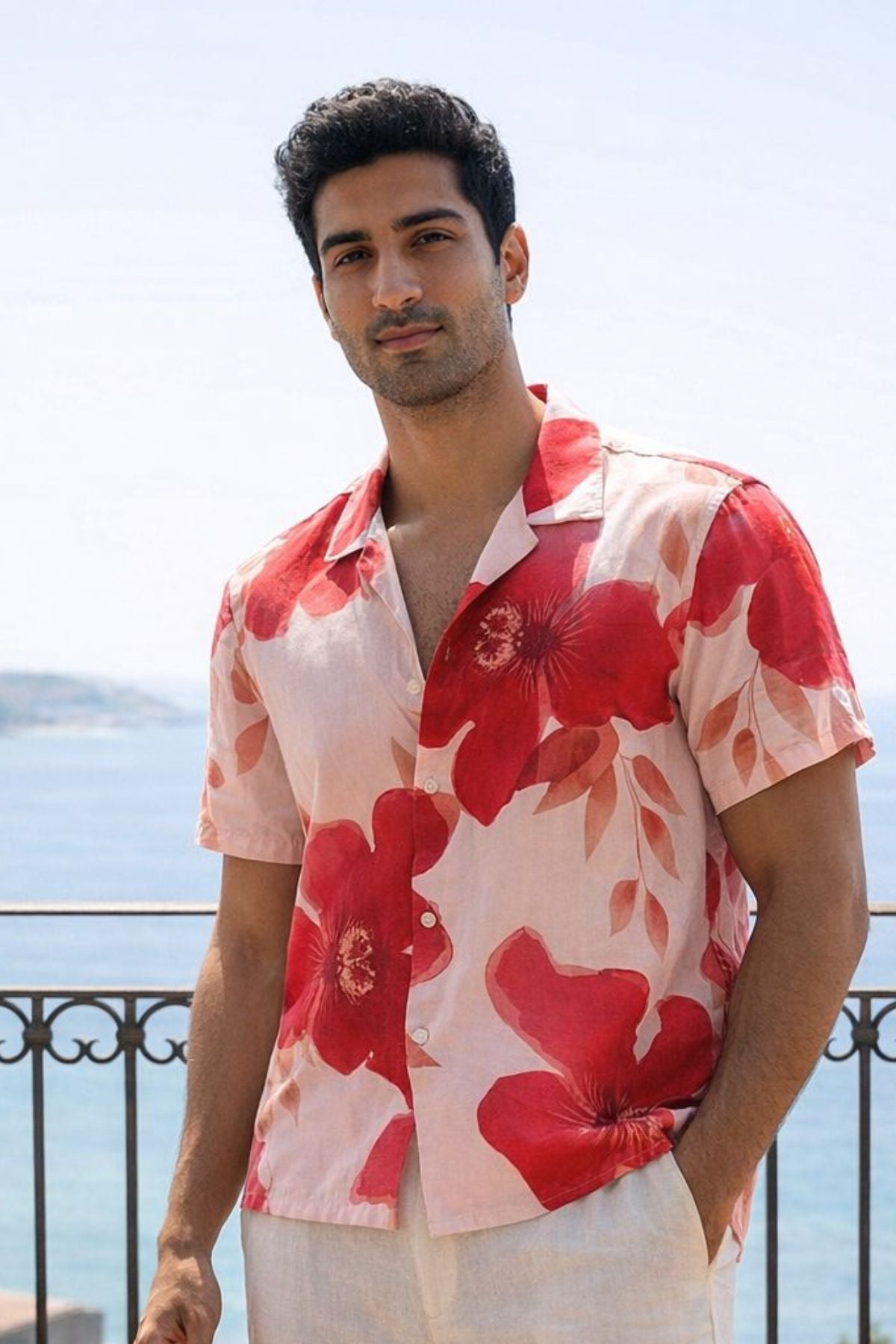 Amour Petals Men Shirt