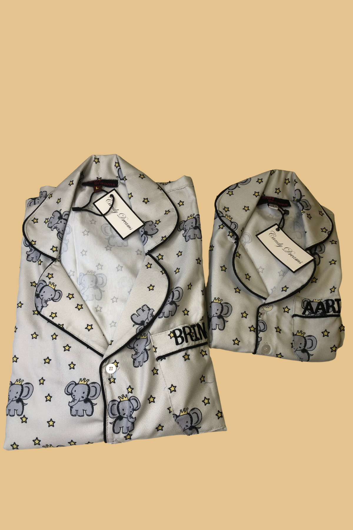 TWINKLE TRUNK FAMILY NIIGHTSUITS. SET