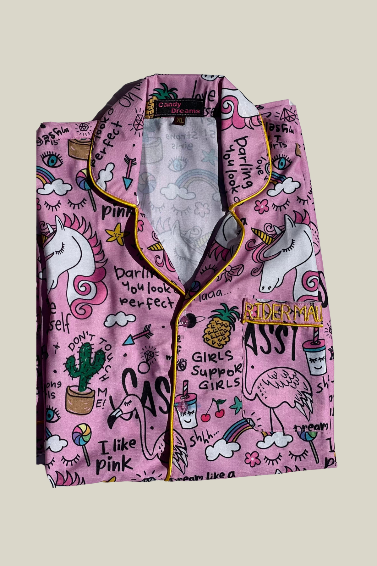 UNICORN FANTASY GIRL NIGHTSUITS SET