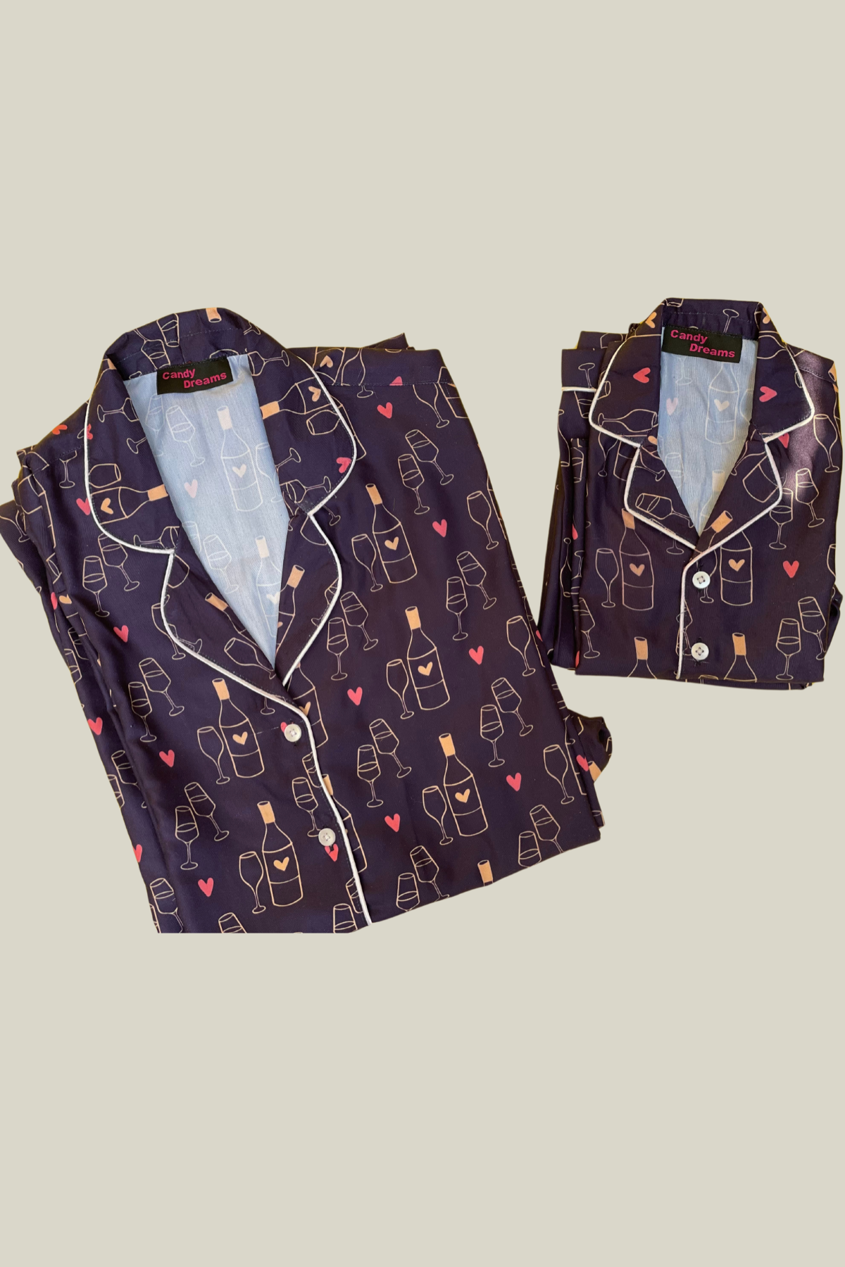 TOASTING FAMILY NIGHTSUITS SET