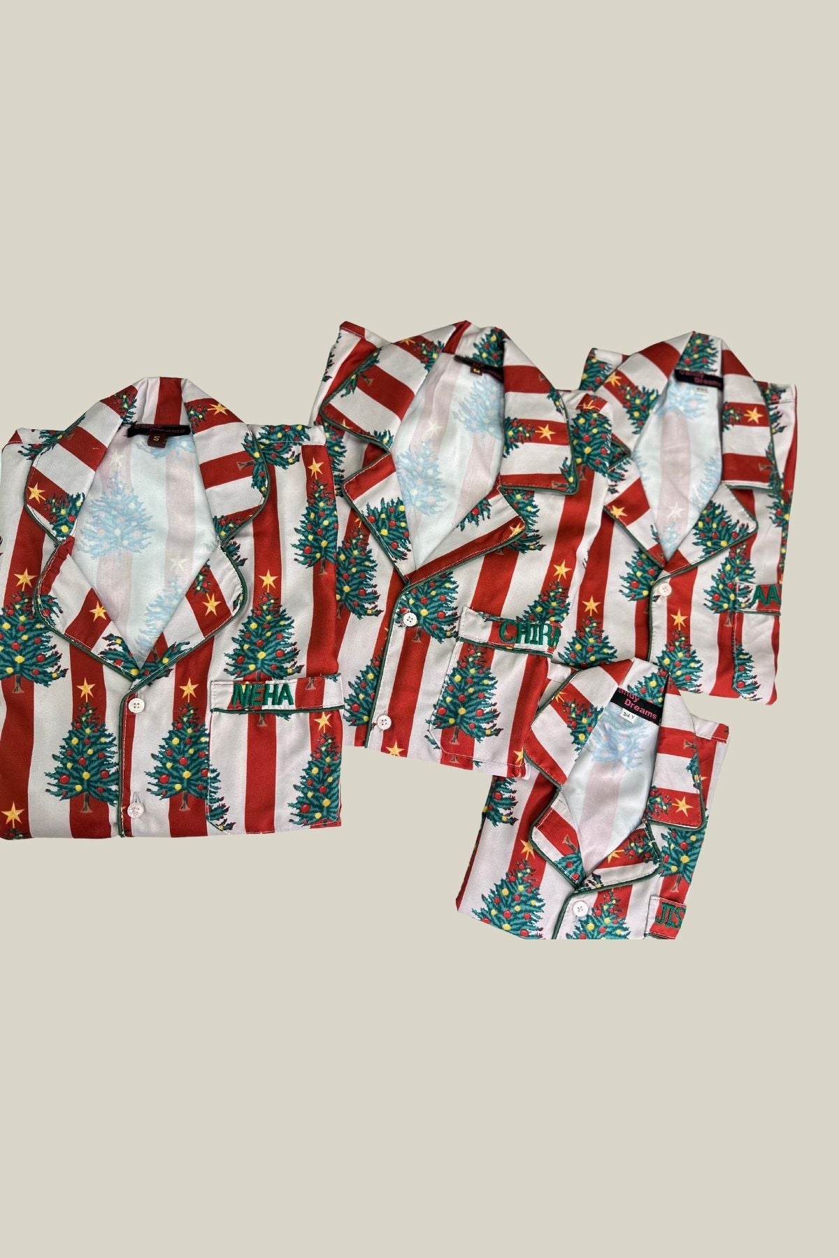 FRASER FIR TREE BOY  NIGHTSUIT SET